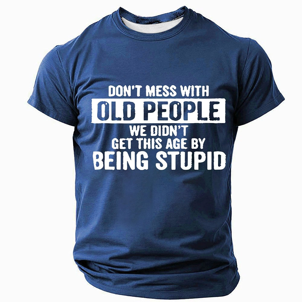 Don't Mess Legendary Grandpa Graphic Tee