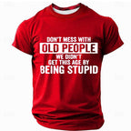 Don't Mess Legendary Grandpa Graphic Tee