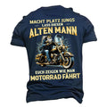 Make Way Old Man Motorcycle Graphic Tee