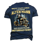 Make Way Old Man Motorcycle Graphic Tee