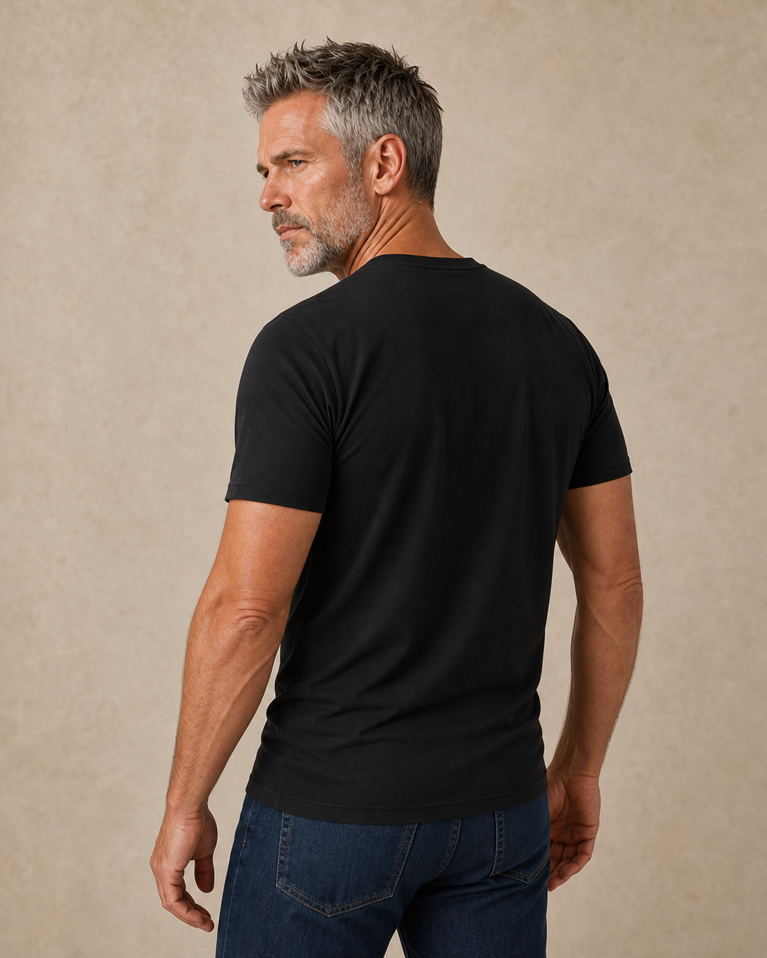 Ombre Wine Old Man  Legendary Graphic Tee