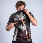 Ombre Wine Old Man  Legendary Graphic Tee