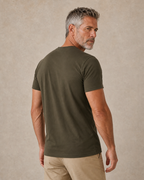 Vintage Classic Coffee Old Man Graphic Tee