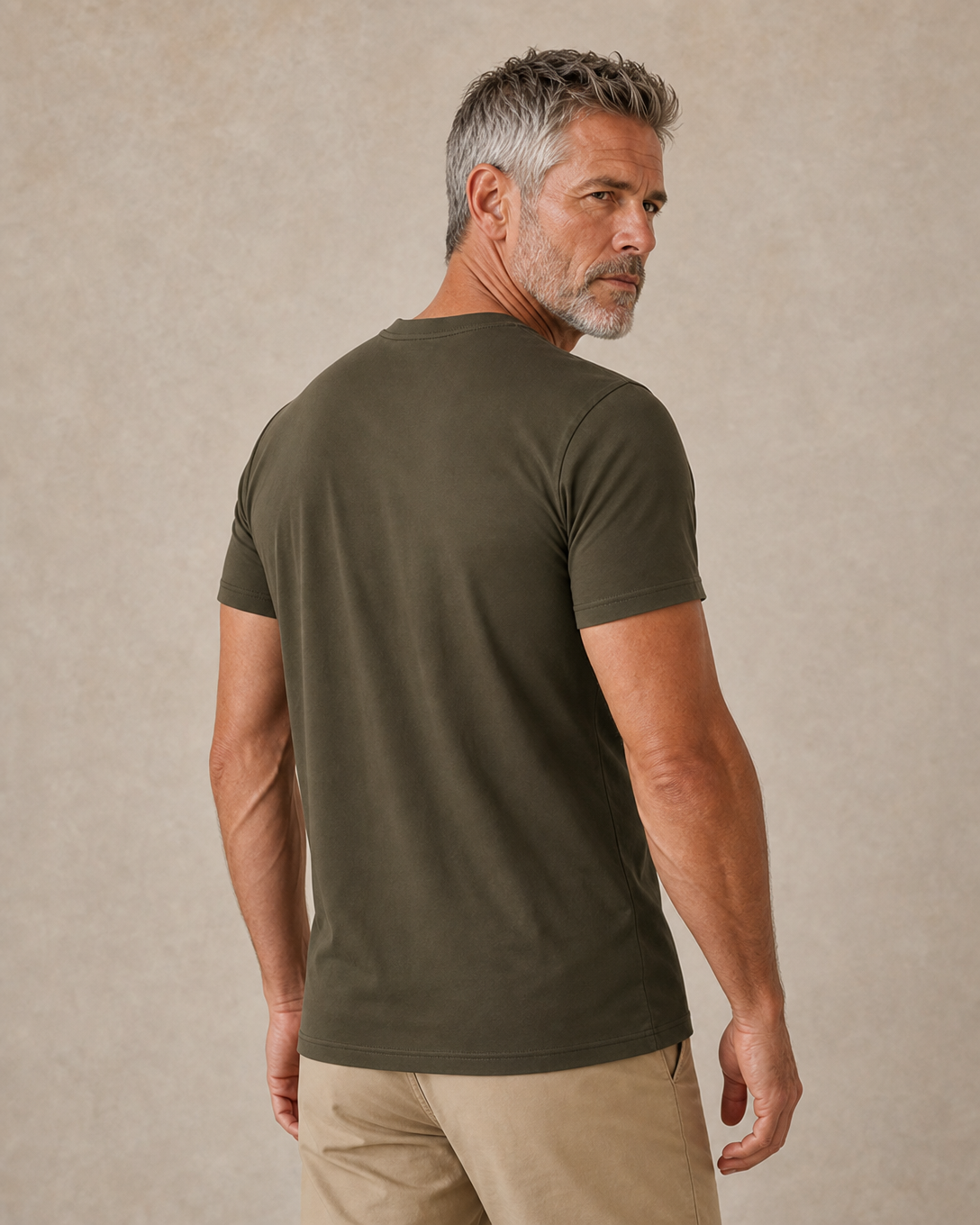 Vintage Classic Coffee Old Man Graphic Tee