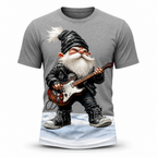 Funny Old Man Classic Casual Graphic Print Tee Shirt