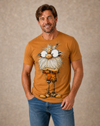 Funny Ombre Old Man 3D Street Graphic Tee
