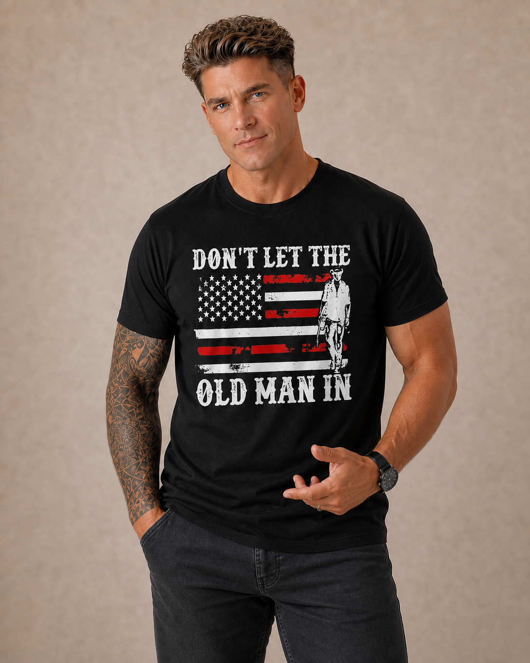 Grumpy Old Man Attitude Graphic Tee