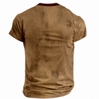 Ride To Live Classic Motorcycle Biker Graphic Henley Shirt