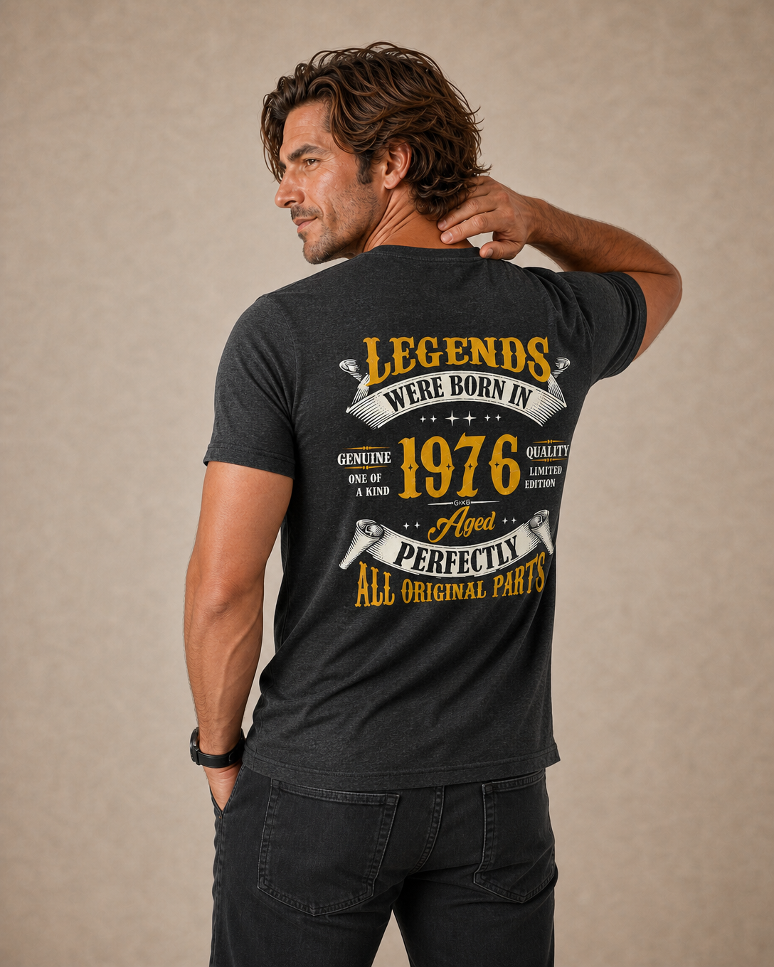 Legendary Birth Year Vintage Graphic Shirt