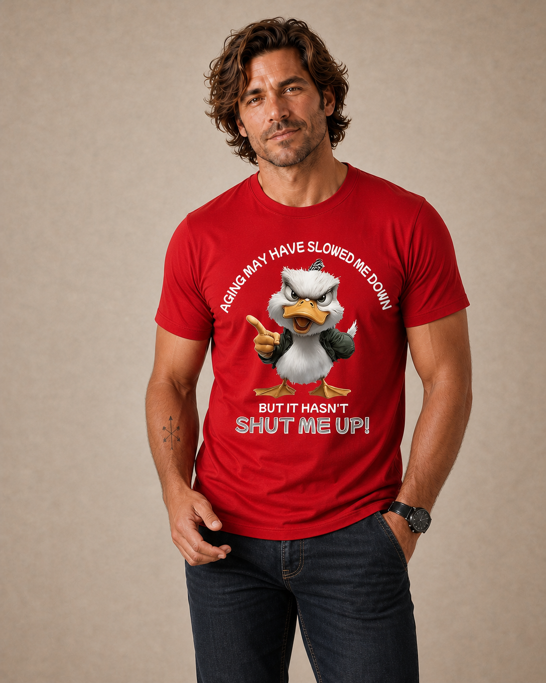 Funny Old But Awesome Graphic Shirt Tee