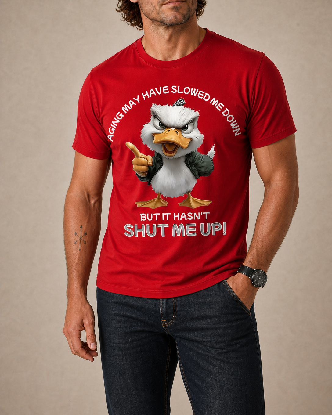 Funny Old But Awesome Graphic Shirt Tee