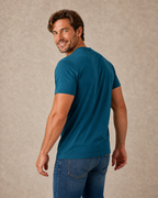 Ombre Old Man Legendary Graphic Print Tee