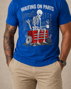 Skulls Tires Coffee Caffeine Funny Gear Graphic Tee