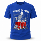 Skulls Tires Coffee Caffeine Funny Gear Graphic Tee