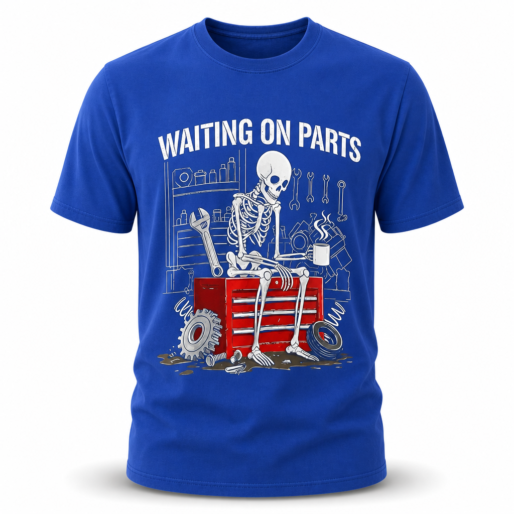 Skulls Tires Coffee Caffeine Funny Gear Graphic Tee