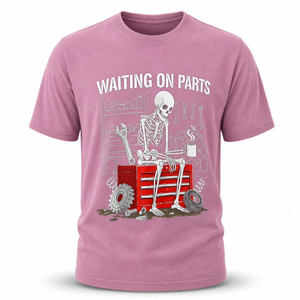 Skulls Tires Coffee Caffeine Funny Gear Graphic Tee