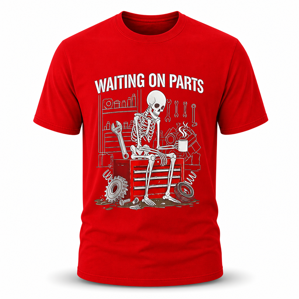 Skulls Tires Coffee Caffeine Funny Gear Graphic Tee