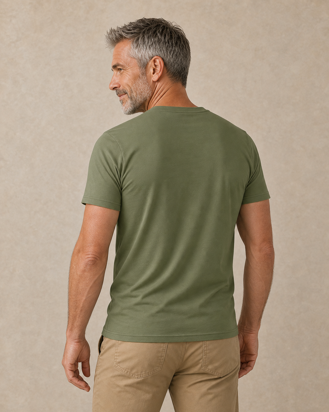 Funny Ombre Old Man Colorful 3D Graphic Tee