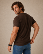 Vintage Classic Coffee Old Man Graphic Tee