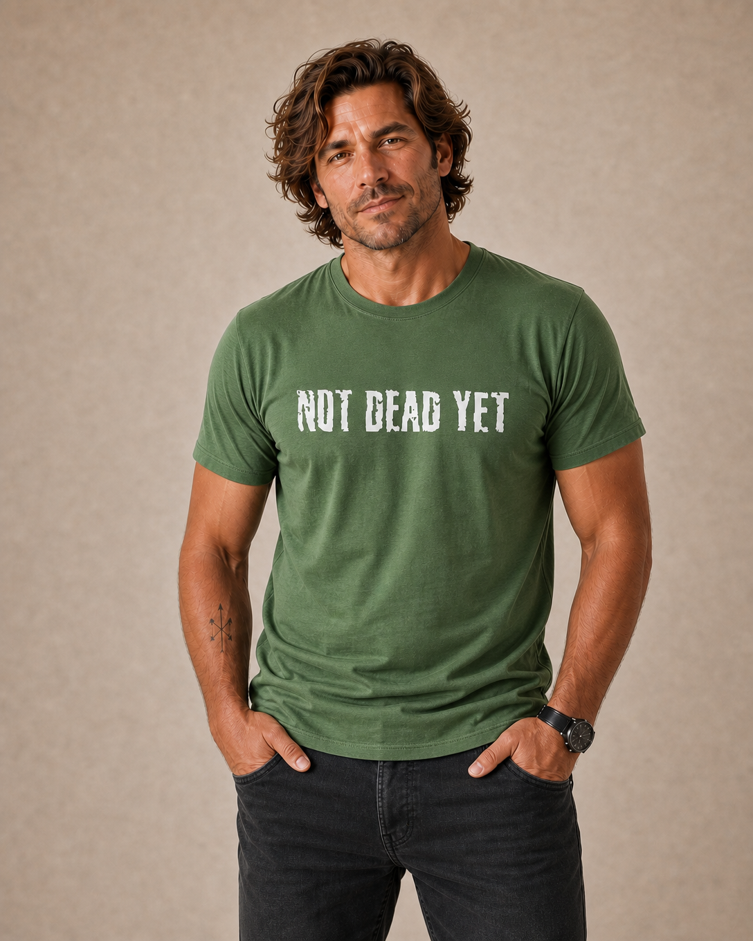 Grumpy Legend Casual Statement Shirt Tee