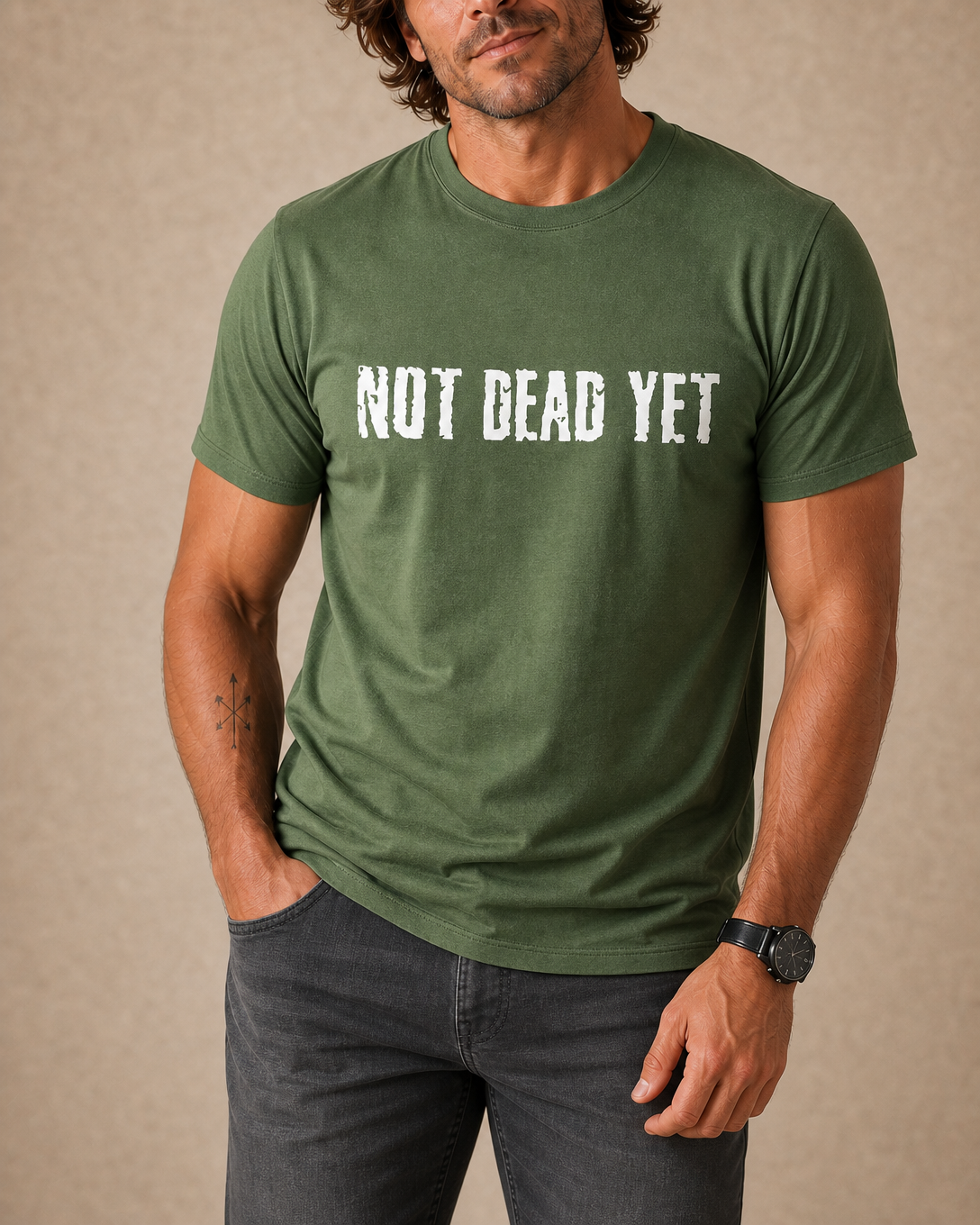 Grumpy Legend Casual Statement Shirt Tee