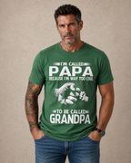 Too Cool For Grandpa Graphic Legendary Tee