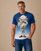 Legendary Ombre Old Man Graphic Print Tee