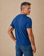Legendary Ombre Old Man Graphic Print Tee