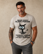 Funny Aging Legend Statement Graphic Shirt