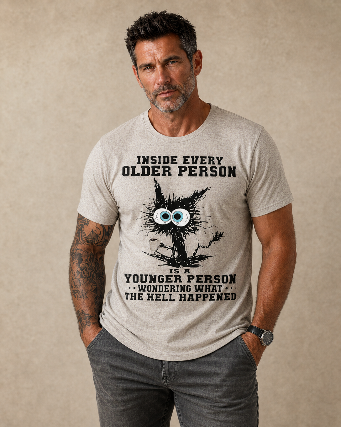 Funny Aging Legend Statement Graphic Shirt