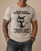 Funny Aging Legend Statement Graphic Shirt
