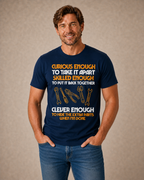 Curious Mechanic Extra Parts Graphic Tee