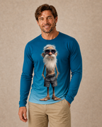 Legendary Old Man 3D Print Long-Sleeve Tee