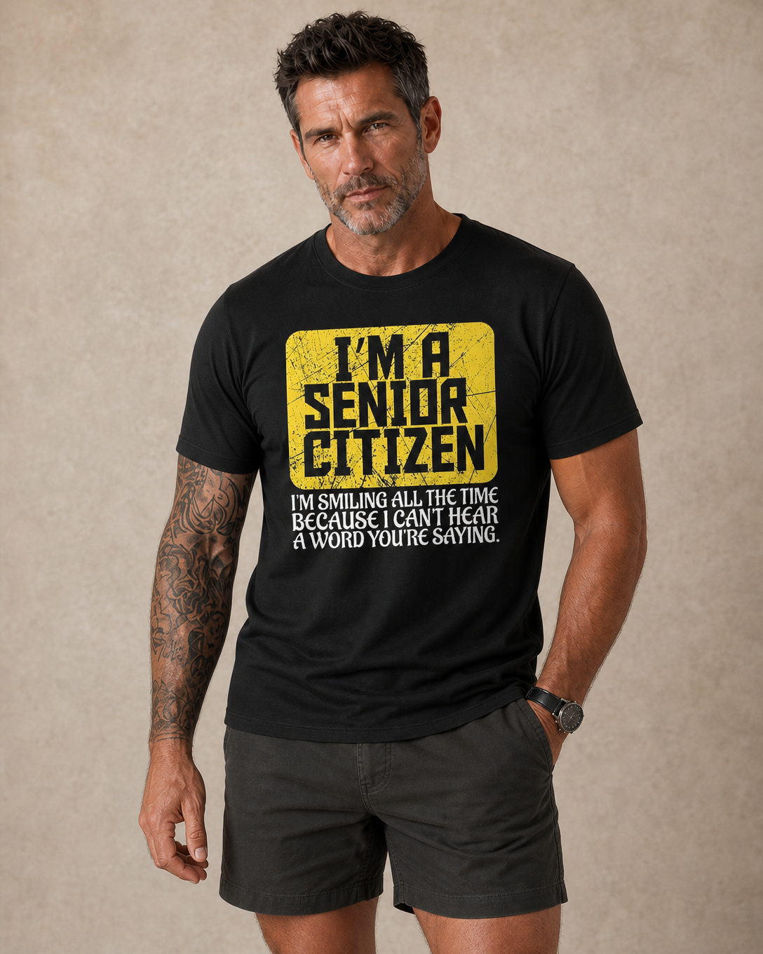 Senior Style Humor Graphic Shirt Tee