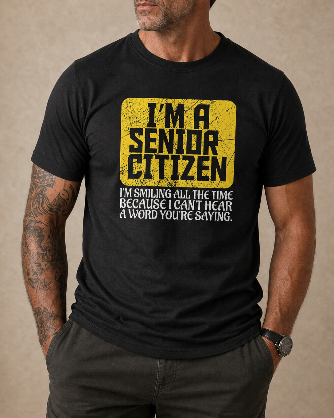 Senior Style Humor Graphic Shirt Tee