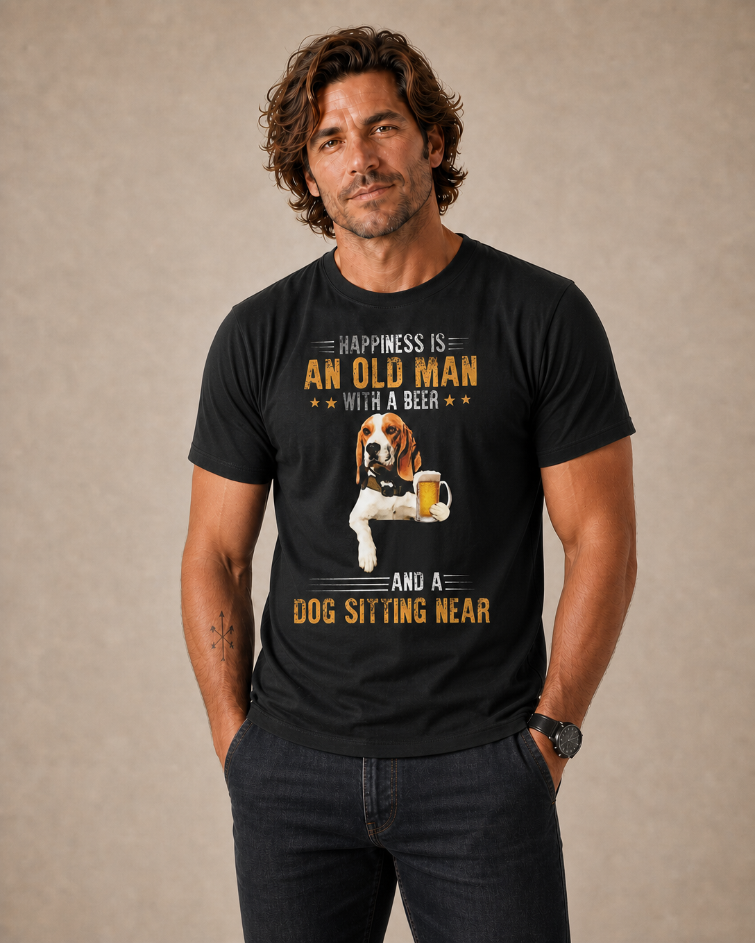 Forever Grumpy Funny Graphic Tee Tee