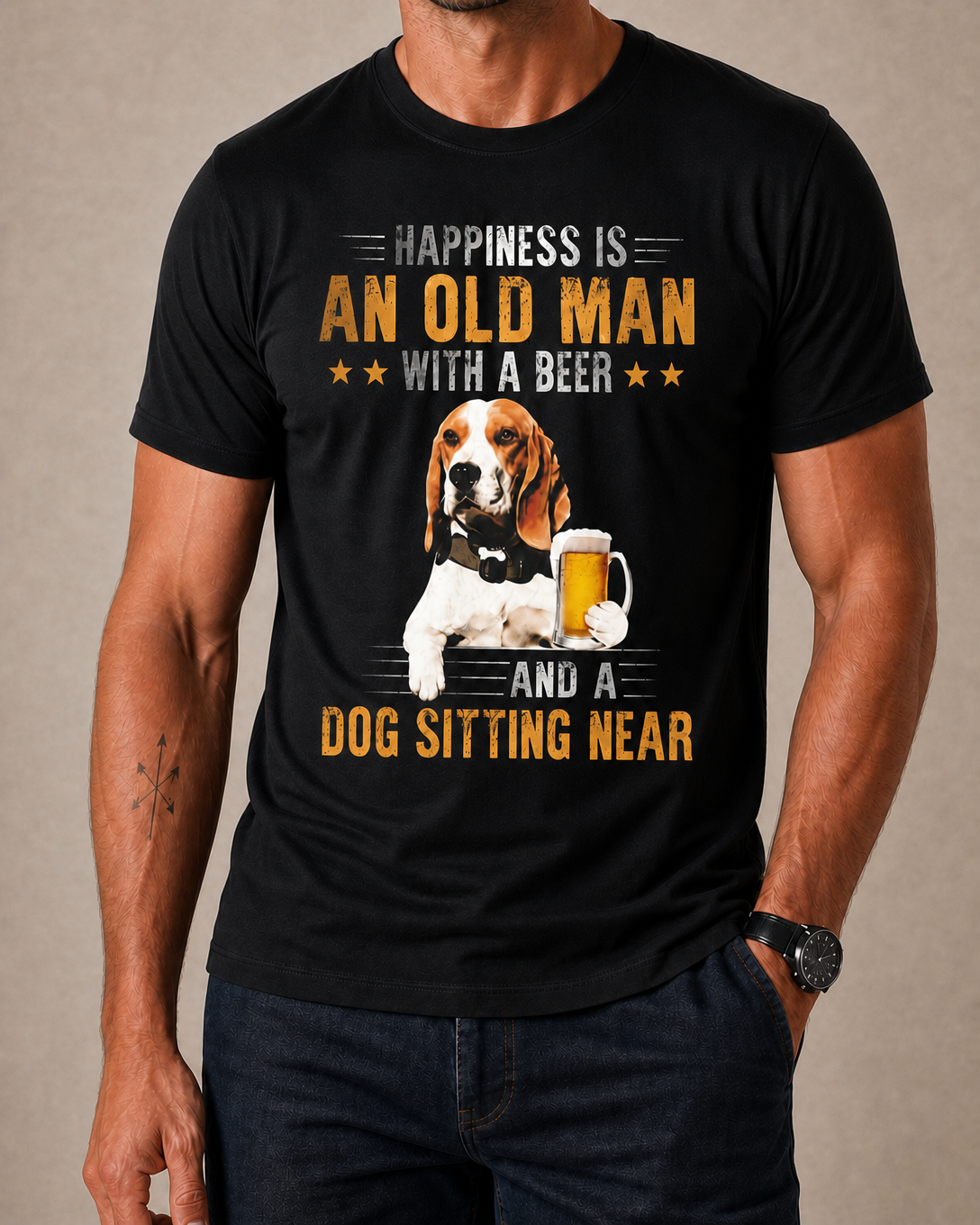 Forever Grumpy Funny Graphic Tee Tee