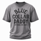 Hardworking Blue Collar Dad Graphic Tee