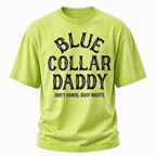 Hardworking Blue Collar Dad Graphic Tee