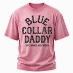 Hardworking Blue Collar Dad Graphic Tee