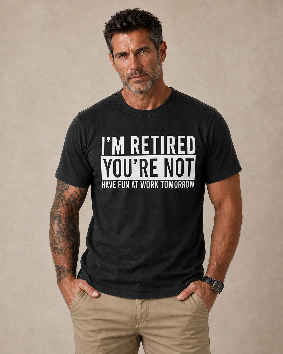 Retired Work Tomorrow Sarcastic Graphic Shirt