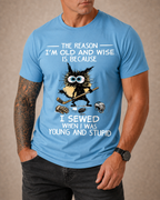 Crazy Cat Hockey Humor Graphic Tee