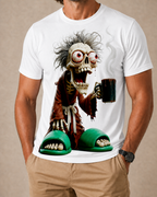 Funny Exaggerated Skull Graphic Tee