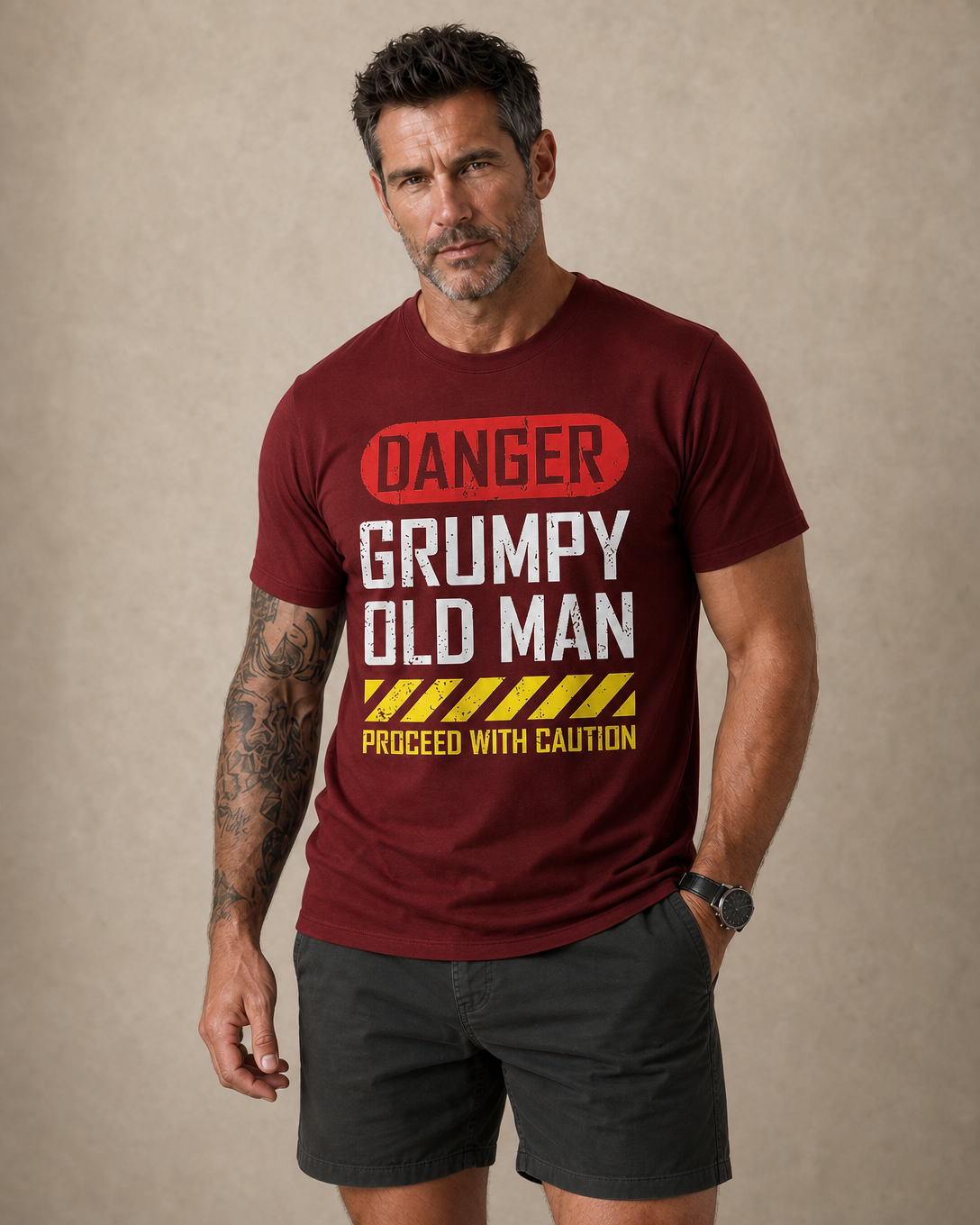 Grumpy Old Man Club Founder Graphic Tee