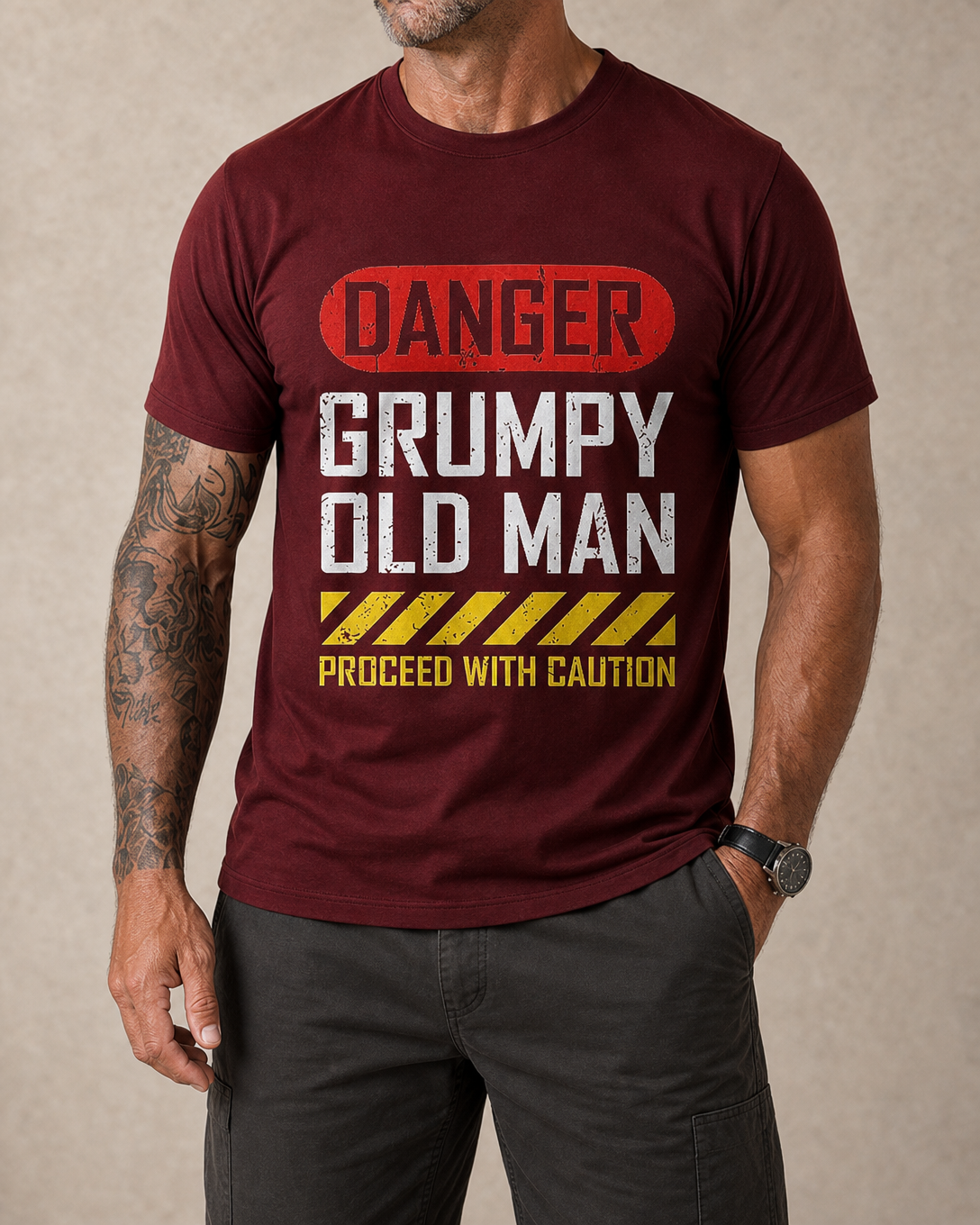 Grumpy Old Man Club Founder Graphic Tee