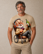 Legendary Wine Old Man Cartoon Tee