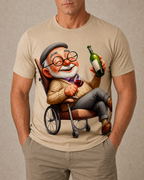 Legendary Wine Old Man Cartoon Tee