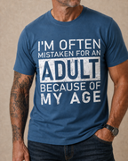 Classic Dad Humor Statement Tee Tee