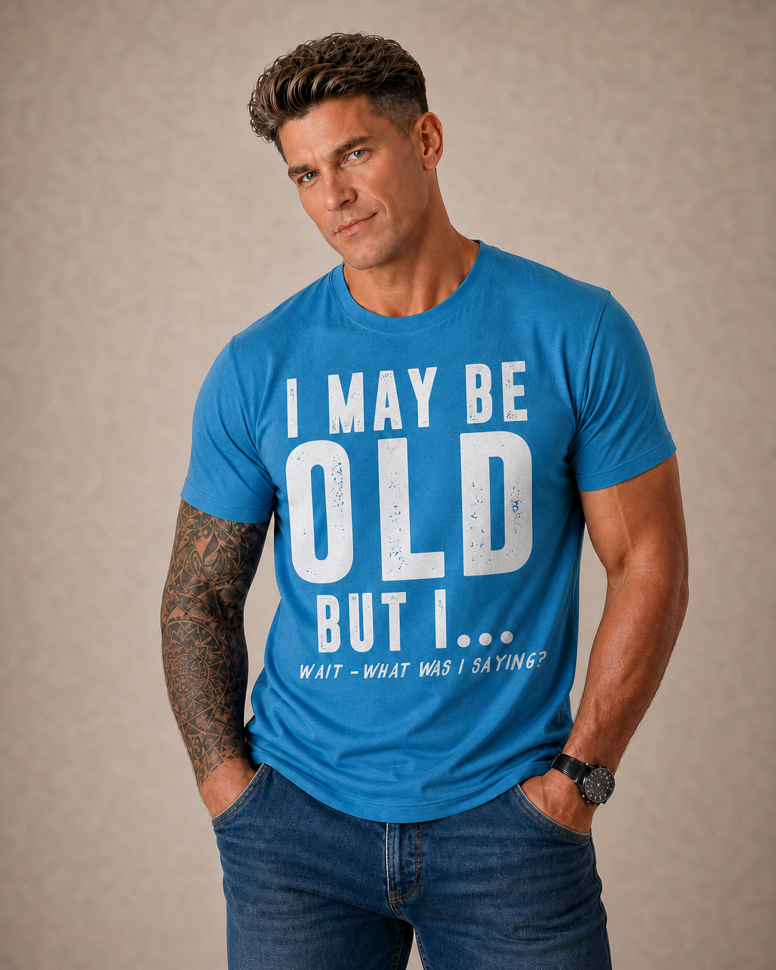 Age Is Just Number Graphic Funny Quote Shirt