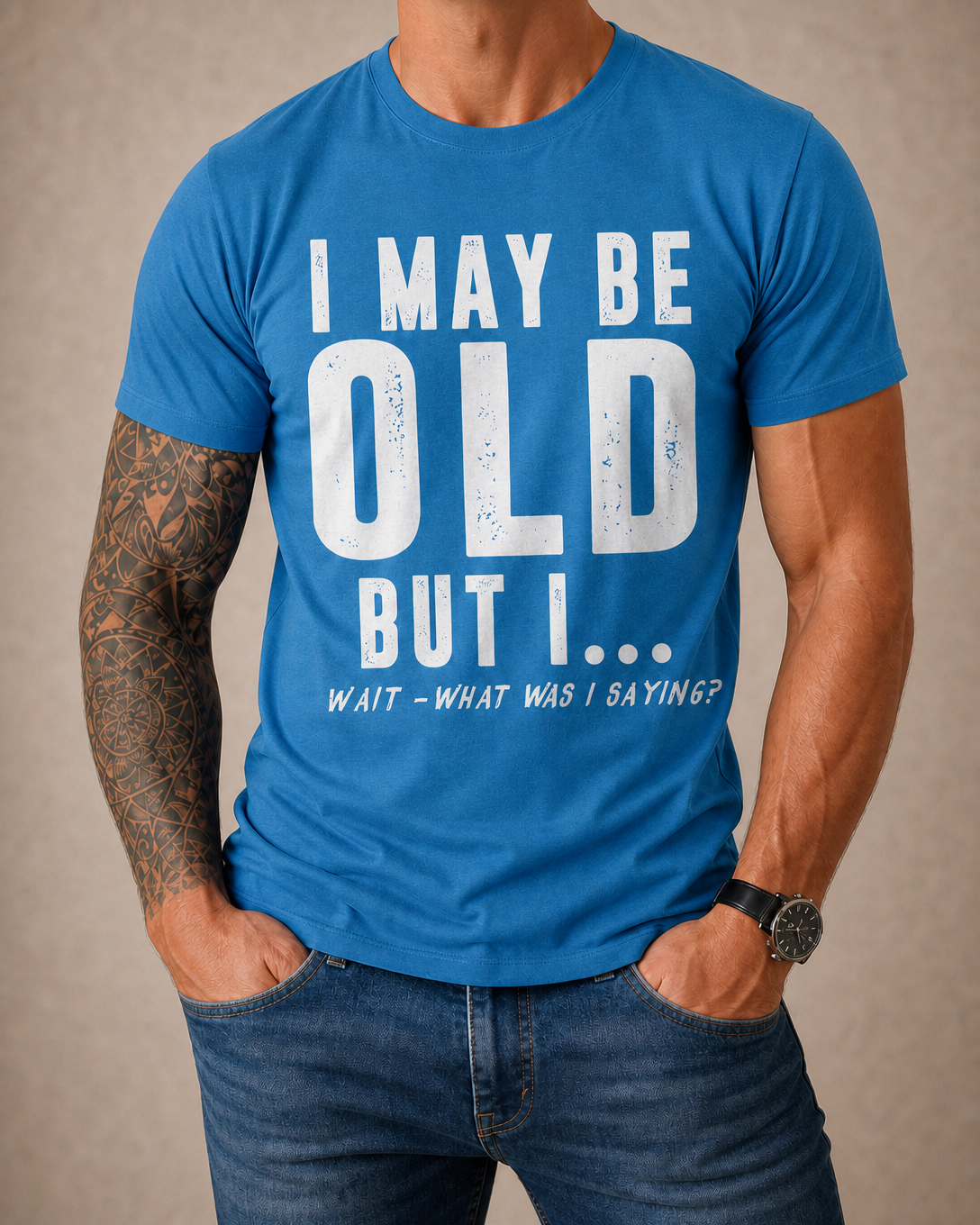 Age Is Just Number Graphic Funny Quote Shirt